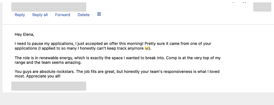 Client feedback 14